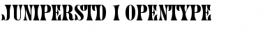 Download Juniper Std Medium Font Title Preview