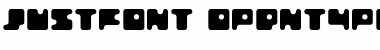 Download JustFont Regular Font Title Preview