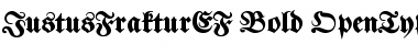 Download JustusFrakturEF Bold Font Title Preview