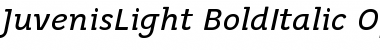 Download Juvenis Light Light Bold Italic Font Title Preview