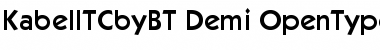 Download ITC Kabel Demi Font Title Preview