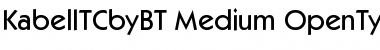 Download ITC Kabel Medium Font Title Preview