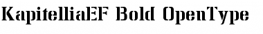 Download KapitelliaEF-Bold Font