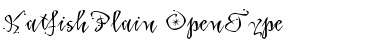 Download Katfish Plain Font Title Preview