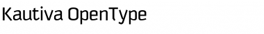 Download Kautiva Regular Font Title Preview