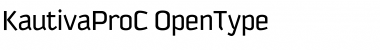 Download KautivaProC Regular Font Title Preview