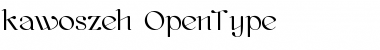 Download kawoszeh Medium Font Title Preview