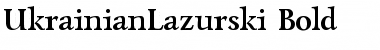 Download UkrainianLazurski Bold Font