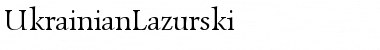 Download UkrainianLazurski Regular Font