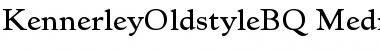 Download Kennerley Old Style BQ Regular Font Title Preview
