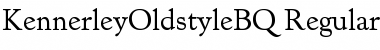 Download Kennerley Old Style BQ Regular Font Title Preview