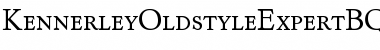 Download Kennerley Old Style Expert BQ Regular Font Title Preview