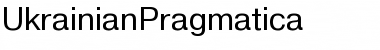 Download UkrainianPragmatica Regular Font