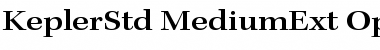 Download Kepler Std Medium Extended Font Title Preview
