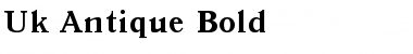 Download Uk_Antique Bold Font Title Preview