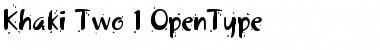 Download Khaki Two Font Title Preview