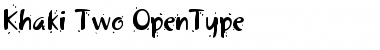 Download Khaki 2 Font Title Preview