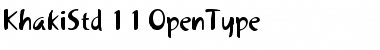Download Khaki Std 1 Font Title Preview