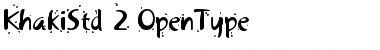 Download Khaki Std 2 Font Title Preview