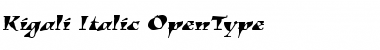 Download Kigali Italic Font Title Preview