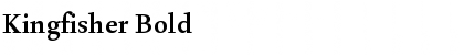 Download Kingfisher Bold Font Title Preview