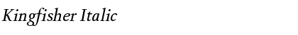 Download Kingfisher Italic Font Title Preview