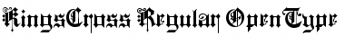 Download KingsCross Regular Font Title Preview