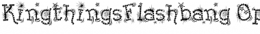 Download Kingthings Flashbang regular Font Title Preview