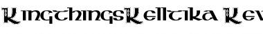 Download Kingthings Kelltika Uncials Font Title Preview