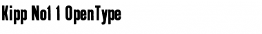 Download Kipp No1 Font Title Preview