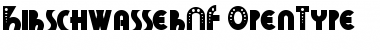 Download Kirschwasser NF Regular Font Title Preview