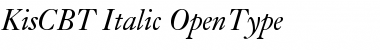 Download KisC BT Italic Font Title Preview