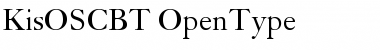Download KisOSC BT Regular Font Title Preview