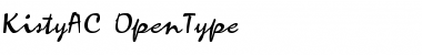 Download KistyAC Regular Font Title Preview
