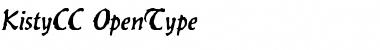 Download KistyCC Regular Font Title Preview