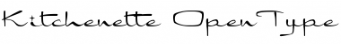 Download Kitchenette Regular Font Title Preview