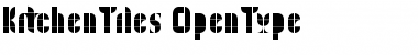 Download Kitchen Tiles Regular Font Title Preview