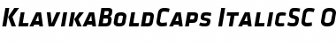 Download Klavika Bold Caps Regular Font Title Preview