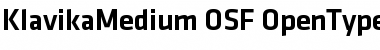 Download Klavika Medium Medium Font Title Preview
