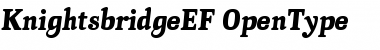Download KnightsbridgeEF Regular Font Title Preview