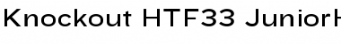 Download Knockout HTF33-JuniorHeviwt Font Title Preview