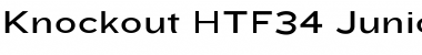 Download Knockout HTF34-JuniorSumo Font Title Preview