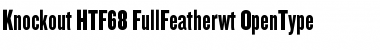 Download Knockout HTF68-FullFeatherwt Font Title Preview