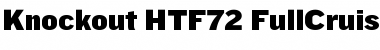 Download Knockout HTF72-FullCruiserwt Font Title Preview