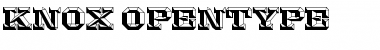 Download Knox Regular Font Title Preview