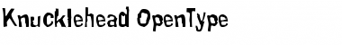 Download Knucklehead Regular Font Title Preview