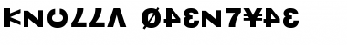 Download Knulla Regular Font Title Preview