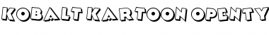 Download Kobalt Kartoon Font Title Preview