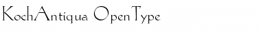 Download Koch-Antiqua Regular Font Title Preview
