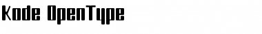 Download Kode Regular Font Title Preview